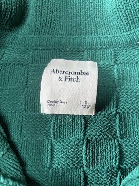 Abercrombie & Fitch Teal Green Knit Sweater